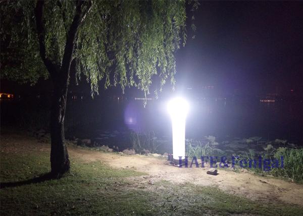 Battery Powered Portable 575w Inflatable Lighthouse For Outdoor Construction And