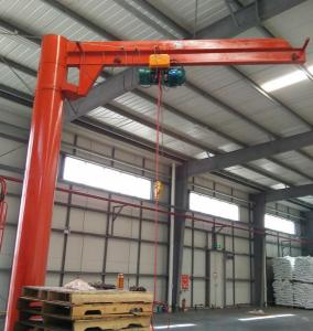 China 2.5 Ton Pillar Mounted Jib Crane 180° Rotating Self Supporting on sale
