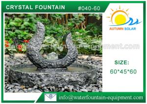  Rolling Granite Ball Fountain , Stone Sculpture Outdoor Garden Fountains Manufactures