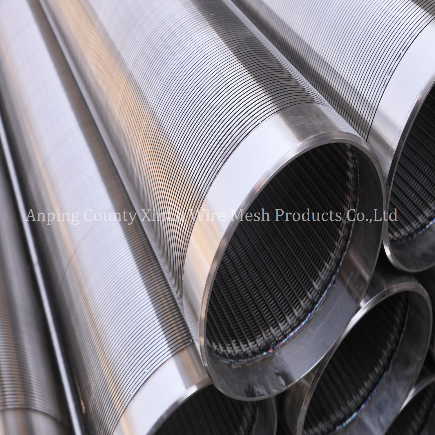 Polishing Stainless Steel Stainless Steel 2207 Wedge Wire API Screen Tube
