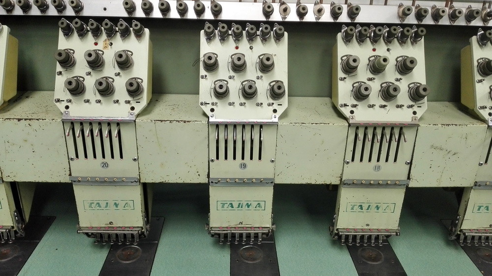 Six Needles Tajima 2Nd Hand Embroidery Machine With CE Certificate
