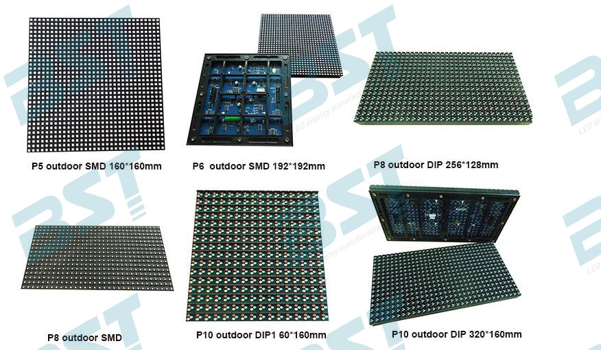 SMD2727 Large Led video wall Display / outdoor led advertising screens power saving