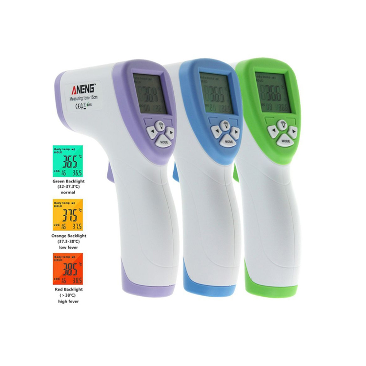 Forehead Non Contact Temperature Gun Infrared Digital Thermometer for Baby Adult