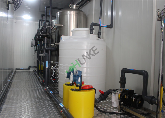 Containerized RO Water Purifier RO Water Purification With CIP Cleaning System