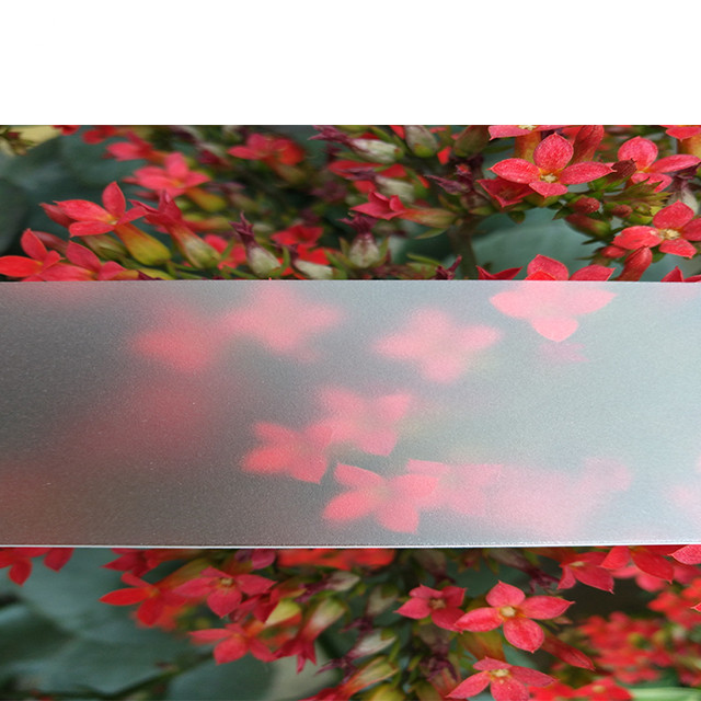 Scratch Resistant Solid 10mm Frosted Polycarbonate Panels 1200mm*2440mm