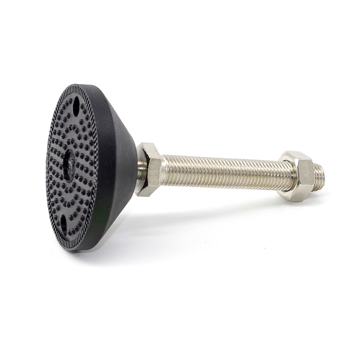 Adjustable Foot Cup Screw For Foundation Bolts And Anti Vibration Pad Leveling Leg Feet