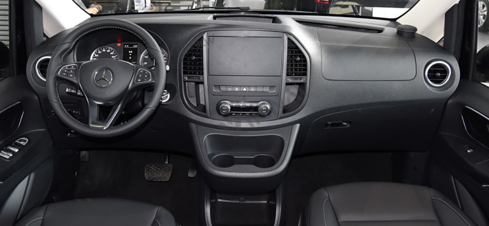 Double Din ABS Mercedes Benz Radio Stereo For Vito 2016 To 2020