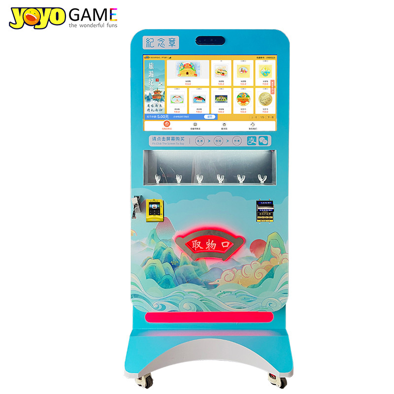 Manufacturer New Listing Medal Medallion Dispenser Expending Souvenir Penny Vending Machine OEM