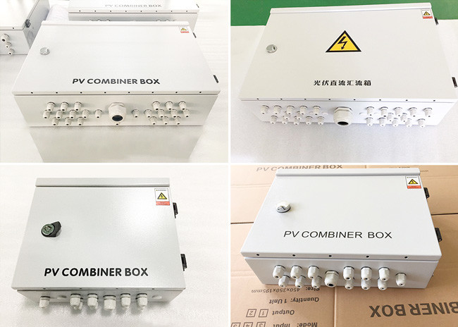 Stainless Steel Plate PV Combiner Box Ip65 Power Distribution Pv Solar Energy System