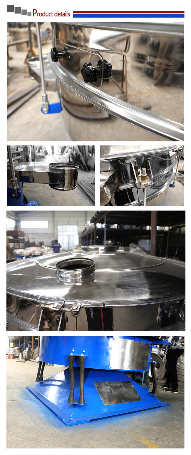 Vertical Plastic Particle Tumbler Screener In Chemical Industrial Fields