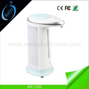 China 400ml hand free liquid soap dispenser with stand on sale