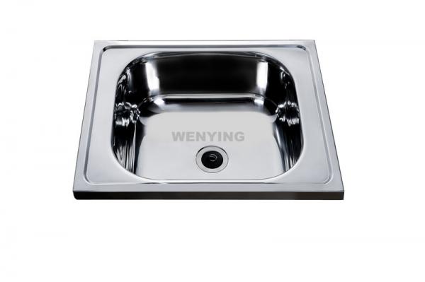 Quality WY-5040 stainless steel heat sink chinese kitchen appliances manufacturers salon hair washing sinks for sale