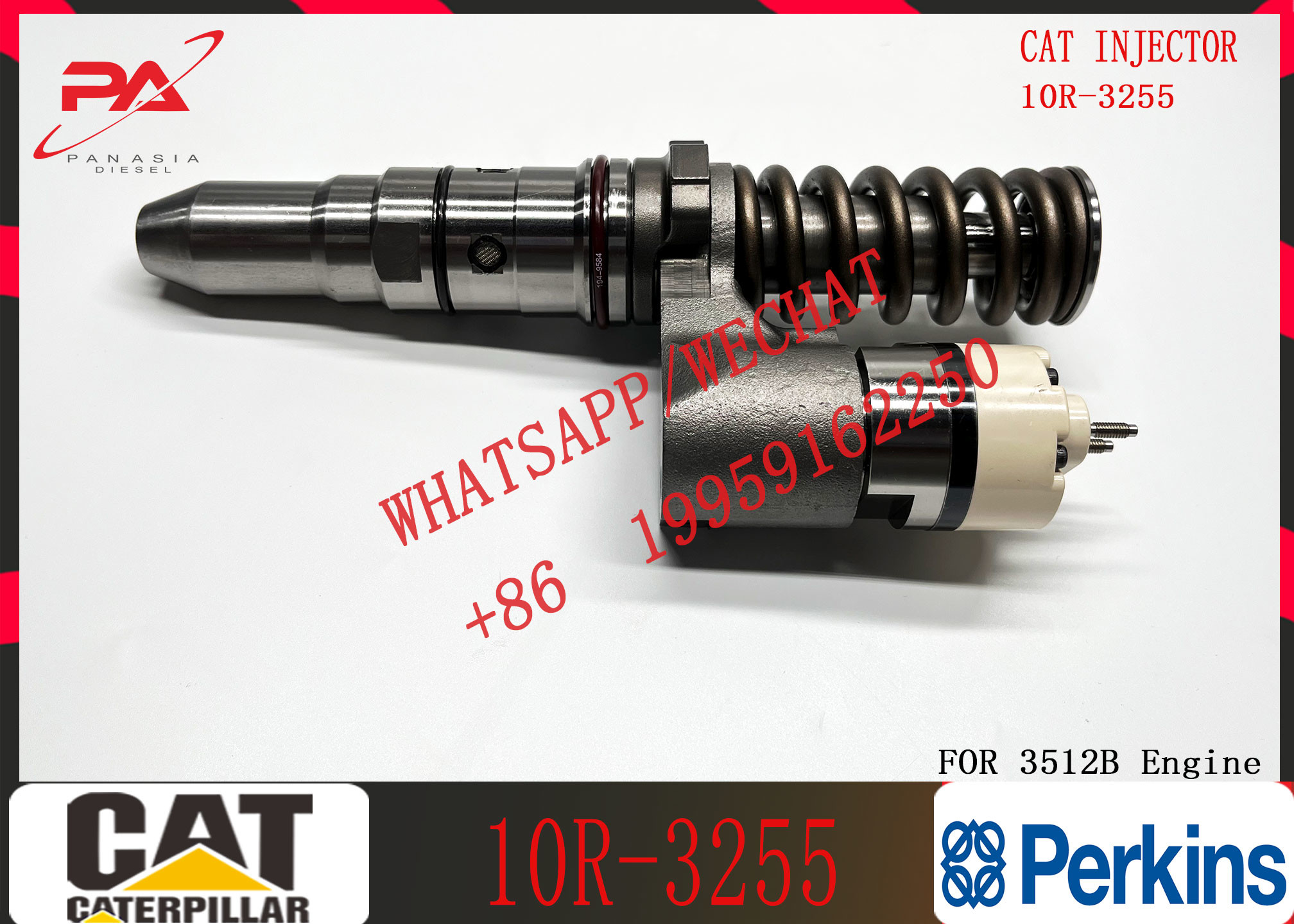 Injector 10R-3255 10R-1275 10R-1290 20R-1277 20R-1262 20R-1280 20R-2296 For CAT Caterpillar