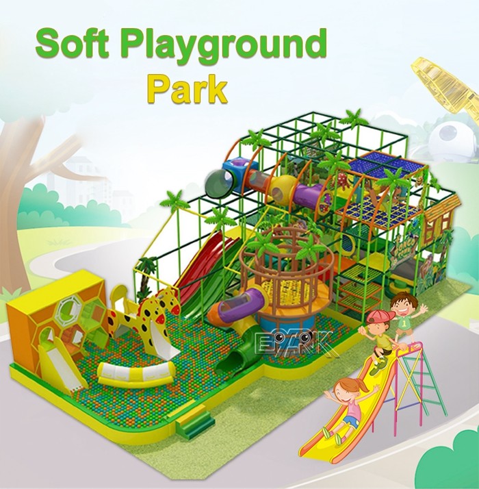 300W Amusement Park Playground Equipment Kids Naughty Castle Play Zone Games Center