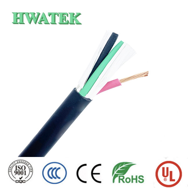 Bare Copper Stranded EV Charging Cable UL EVE 5C × 6mm2 + 1C × 0.5mm2 600V 105℃
