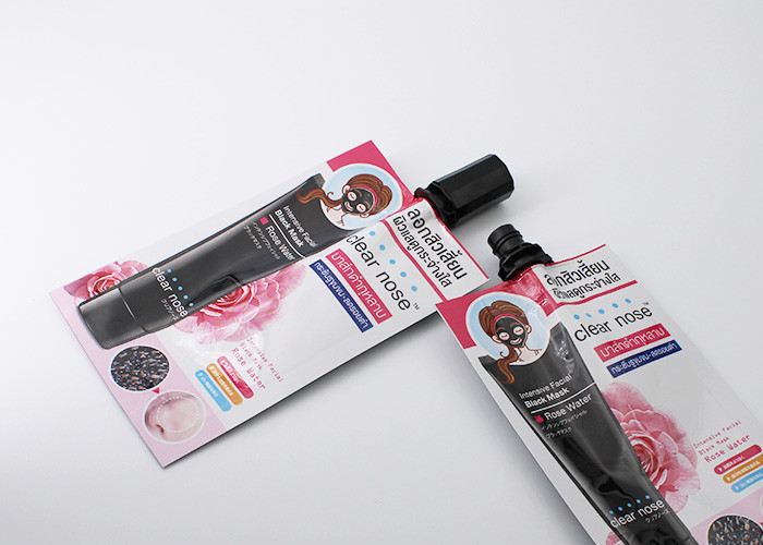 Creative Lip Liner Liquid Spout Bags Stem With Brush Caps Portable