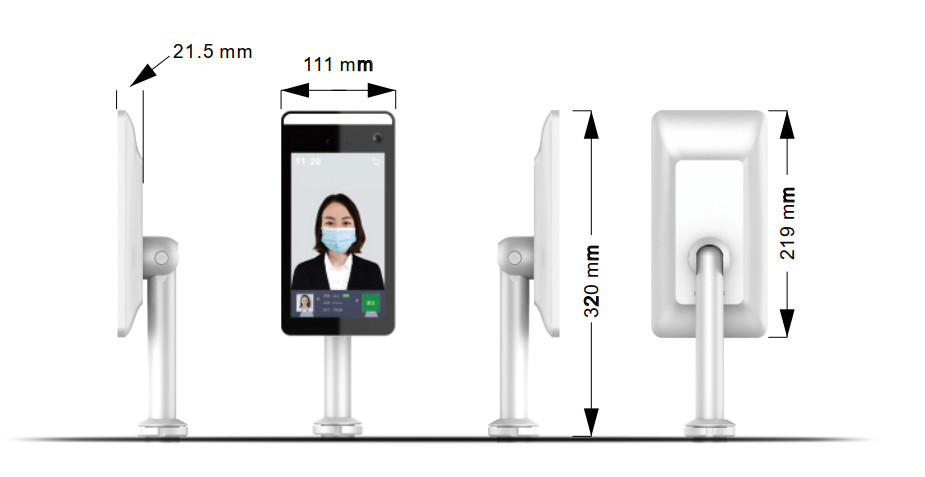 Embedded LINUX Face Recognition Attendance Machine NIR 800*600 15fps