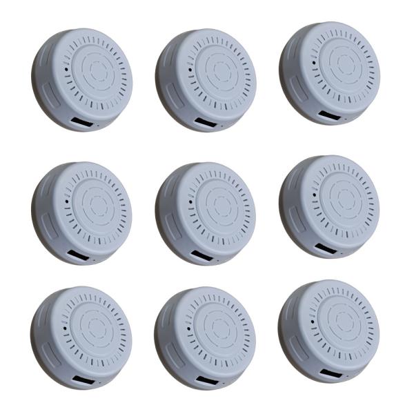 1920*1080P 90° Lenses Hidden Spy Camera Smoke Detector , Hidden Fire Alarm