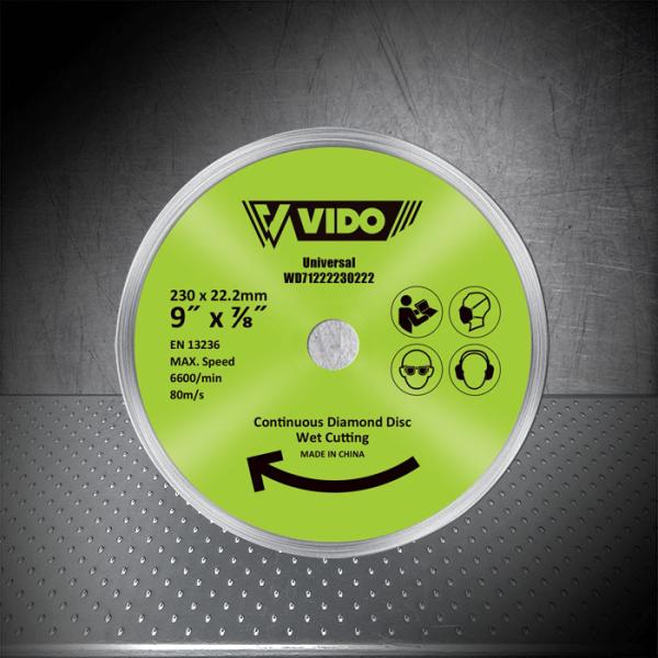 Concrete 230x22.2mm Diamond Wet Grinding Cutting Disc, The Sic inside the