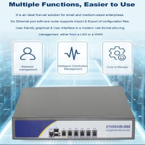 Intel Dual Channel DDR3L Firewall Server With 6 RJ45 LAN MSATA And Console RJ45
