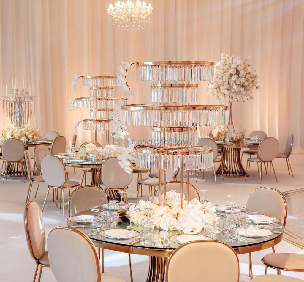 10 Light Crystal Chandelier Flush Ceiling Light Decorative Lamp Lily Hanging String Lighting