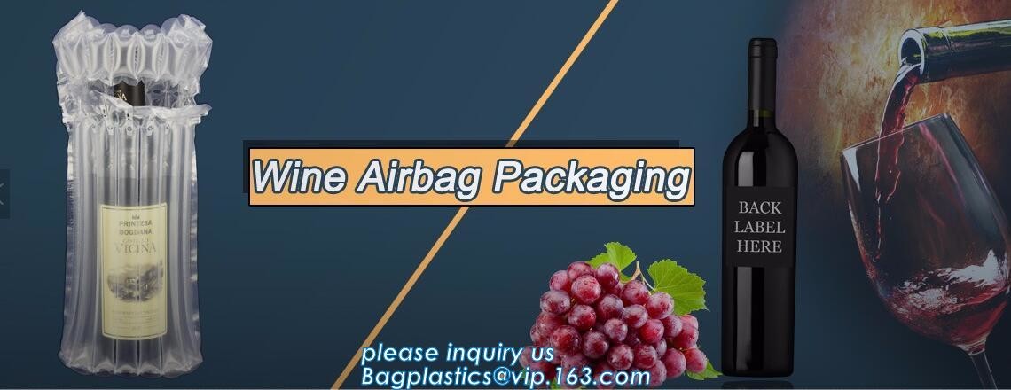 Bottle Protector Bubble Travel Bag,Travel Trip Bag With Bubble Inside And Double Zip lockks,Sleeve Travel Bag - Inner Skin
