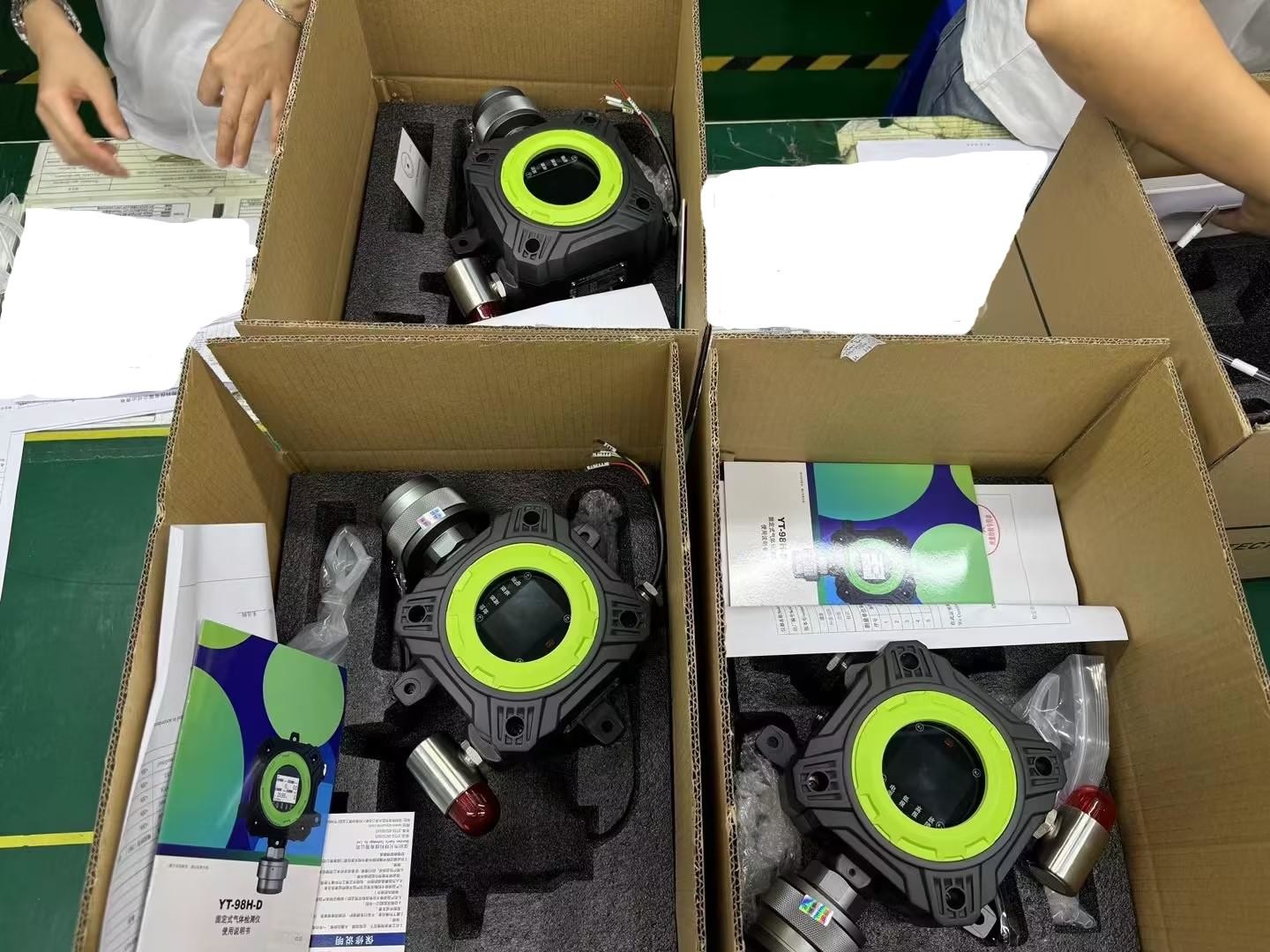 1-6 Kinds Gases Analyzers Wireless Data Transmission Fix Wall Mount Toxic Gas Detector
