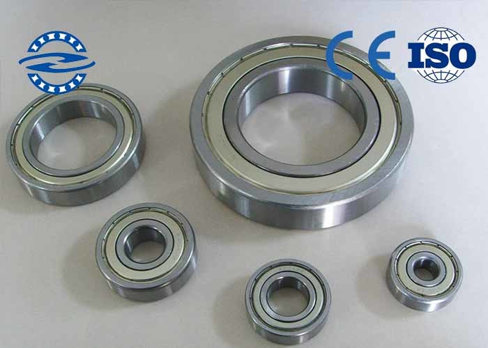 Structure Simple Deep Groove Motor Ball Bearing 6018 2Z / Automobile Bearing 90*140MM