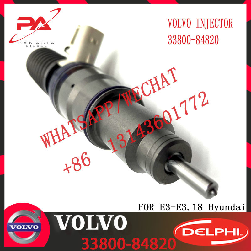 21306407 V-O-L-V Diesel Injector 3380084820 BEBE4D19002 For Hyundai D6CC Engine