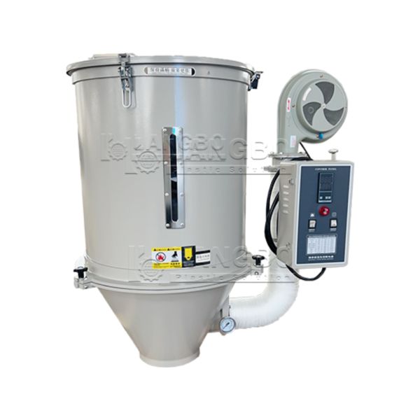 Plastic dryer high-efficiency fan component