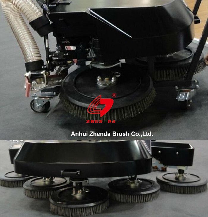 Middle Stiff 13Inch Floor Cleaning Brush PP For Scrubber Dryer Machines