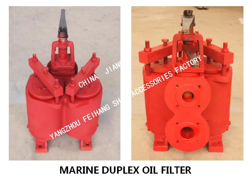 DUPLEX CRUDE OIL FILTER FOR FUEL OIL SEPARATOR EXPORT MODEL:FH-40A F7224