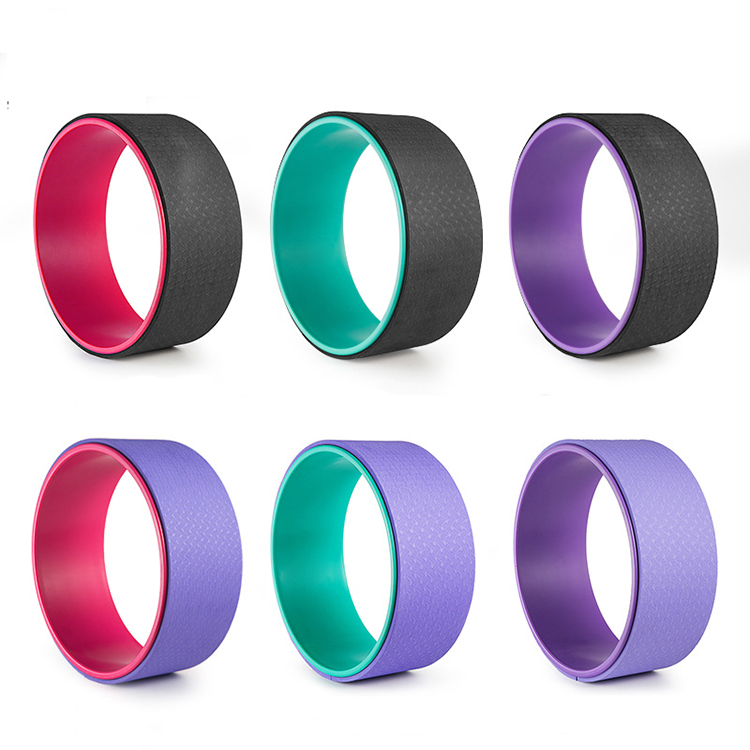 5.12in High Density Extra Large Yoga Wheel Back Crack Ore Training Exercise