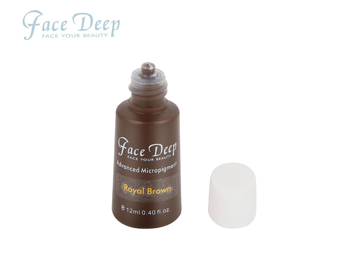 Available OEM/ODM Royal Brown Microblading Pigments 12 Ml Micropigmentation Pigments