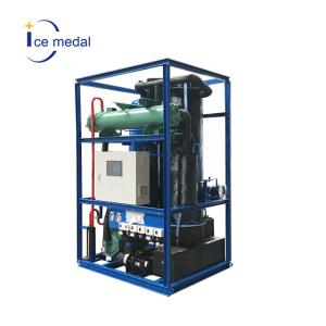 China Icemedal IMT1 1 Ton Per Day Tube Ice Making Machine with different capacity for Drinks on sale