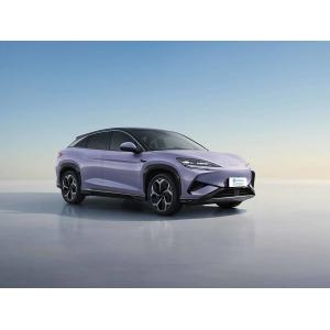 Red Leather BYD EV Car with 6 Airbags and Advanced Technology