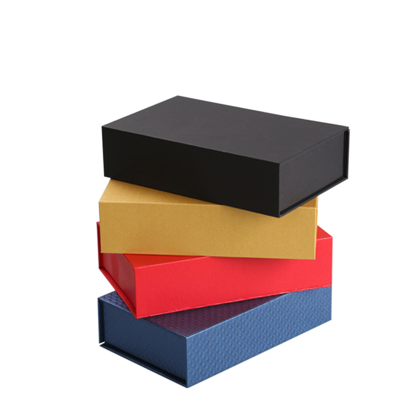 Custom Luxury Colorful Rigiding Paper Magnetic Folding Gift Packaging Box with Logo
