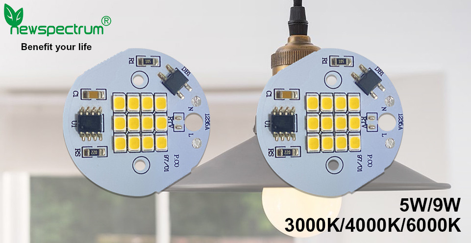 35mm Round 50w SMD LED Chip 3000K For GU10 Downlight Spotlight