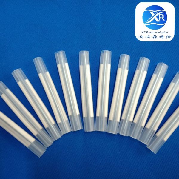 Quality CROSS-LINKED POLYFIN RIBBON FIBER SPLICE SLEEVE WITH CERAMIC RODS FOR EASY INSTALLATION for sale
