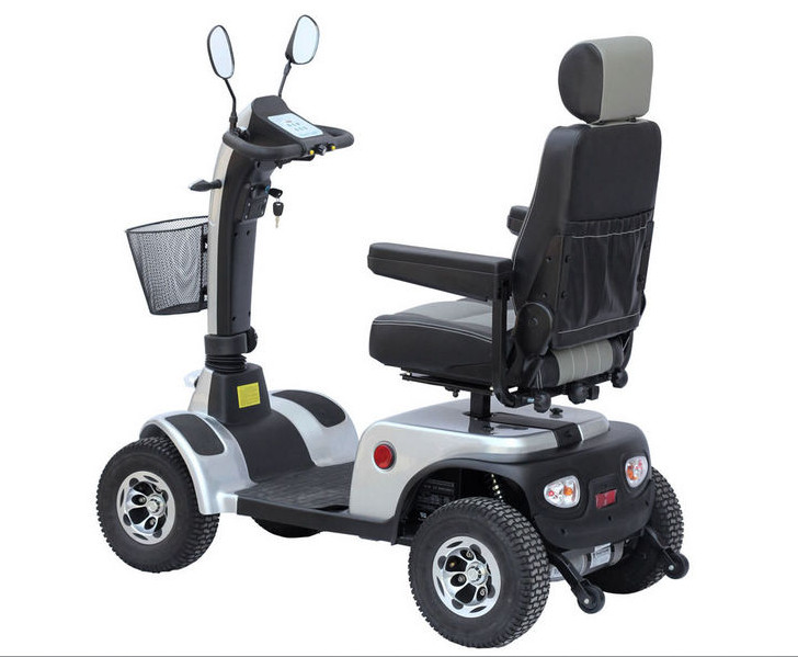 24V 900W Motorised Mobility Scooter , 13 Inch Four Wheel Handicapped Scooter