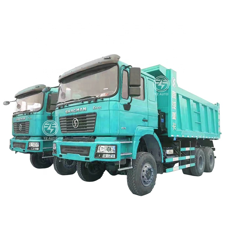 31T Rear Tilting Dongfeng 6X4 Dump Truck with 20cbm Rectangular Cargo Box Left Steering