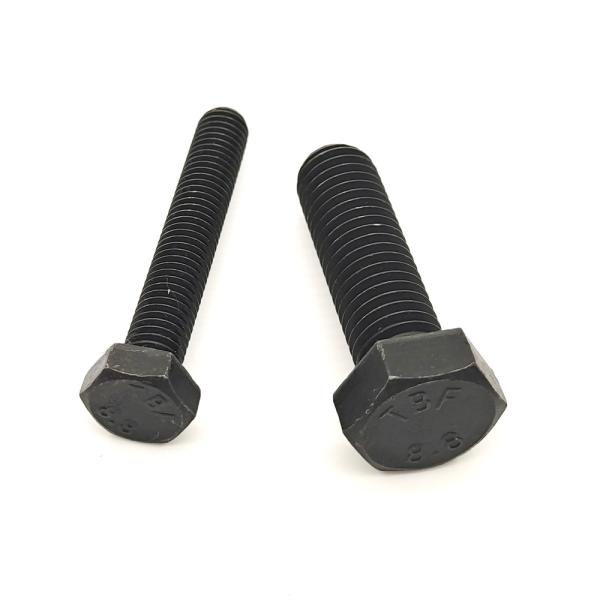 Stainless Steel 8.8 Hex Bolt M8/M10 Semi-Thread IATF 16949 Certified Length 1mm