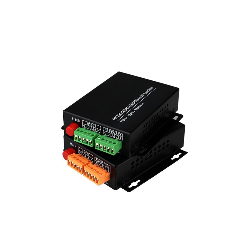 RS485/422/RS232 porta de fibra multi função modem de fibra óptica FC 20 km de fibra conversor RS485/422 ethernet para co
