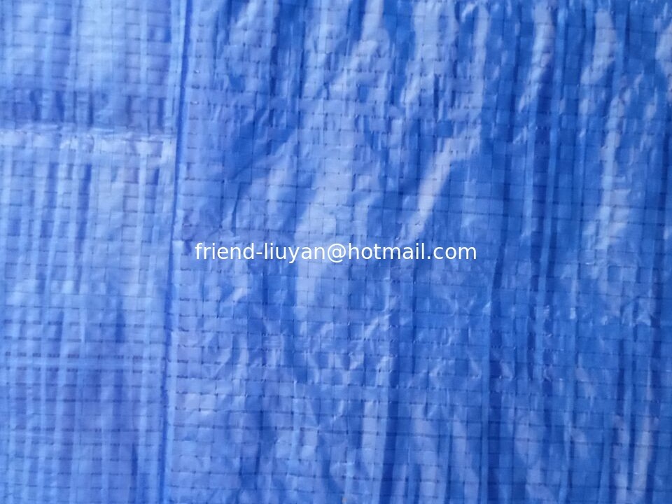 PP Woven Fabric PE Tarpaulin Garden Barrier UV Resistance For Construction Industrial