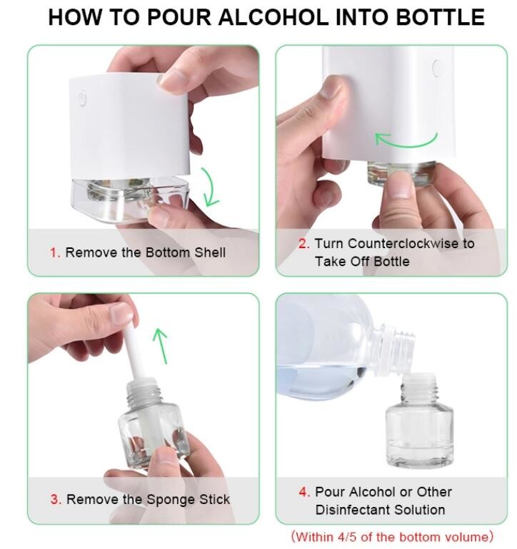 Smart Mini Non Contact Antibacterial Hand Sterilizer Machine