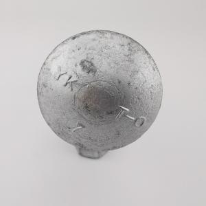 China Hot Dip Galvanized Step Bolt with two hex nuts for tower application on sale