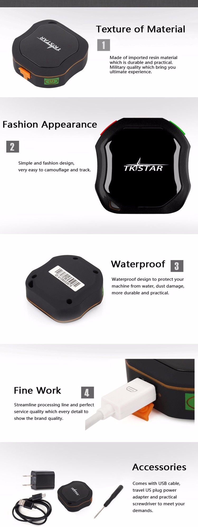 LK109-3G Mini Personal GPS Tracker Real Time TK102B Personal Tracking Device Personal/Cat/Dog GPS Tracker