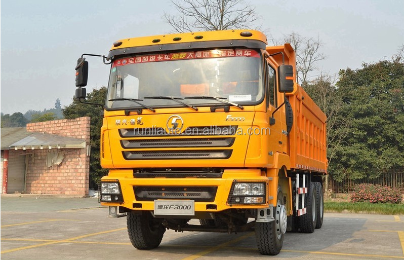 SHACMAN F3000 Euro3 6x4 Tipper Dump Truck 20 Ton Single Cab Left Hand Drive