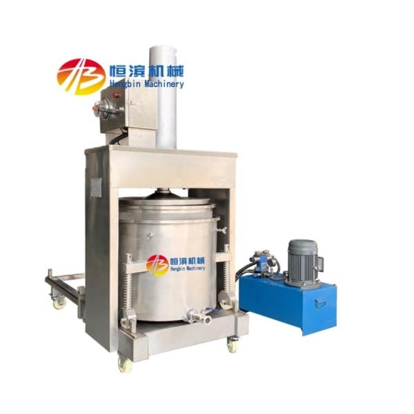 Food Beverage Shops 300L Commercial Hydraulic Stainless Steel Grape Wine Fruit