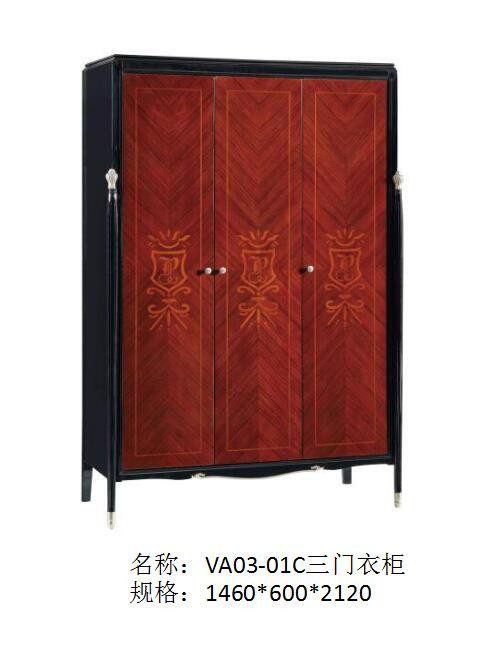 Bespoke Wardrobe closets for Villa house luxury furniture by Ebony wood in Glossy painting with Soft doors factory direc